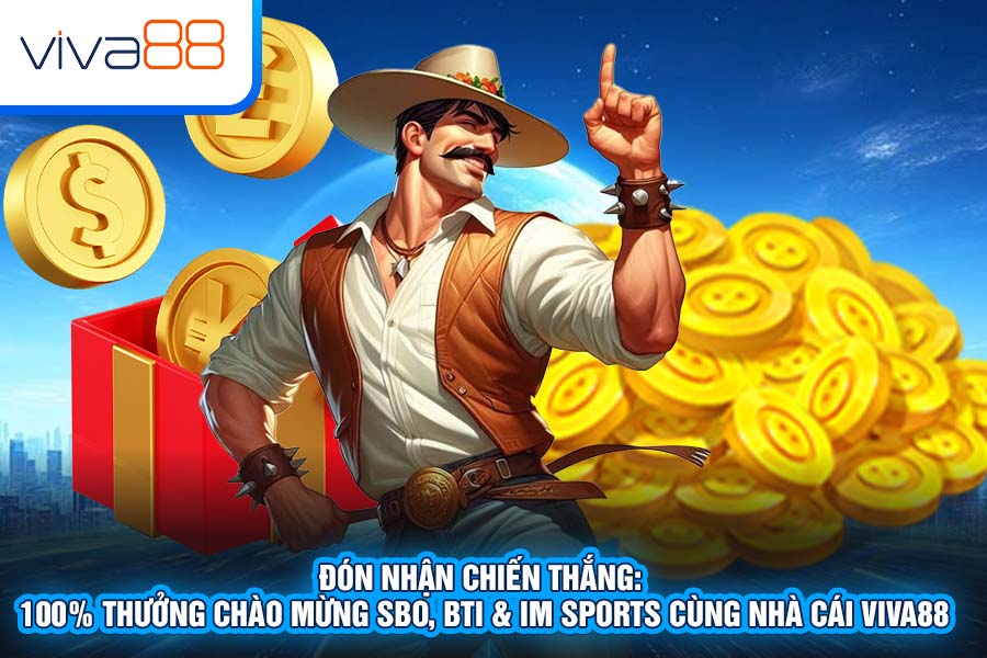Đón Nhận Chiến Thắng: 100% Thưởng Chào Mừng SBO, BTI & IM SPORTS Cùng Nhà Cái Viva88