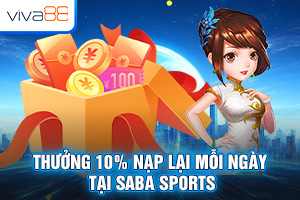 Ảnh đại diện bài viết khuyến mãi thưởng nạp lại hàng ngày tại Saba Sports